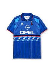 OPEL 스폰서 로고가 있는 AC 밀란 1995/96 서드 레트로 유니폼