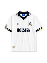 HOLSTEN 스폰서 로고가 있는 토트넘 홋스퍼 1994/95 홈 레트로 유니폼