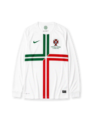 PORTUGAL/ESPANHA 기념 자수가 있는 포르투갈 2012-13 어웨이 레트로 유니폼
